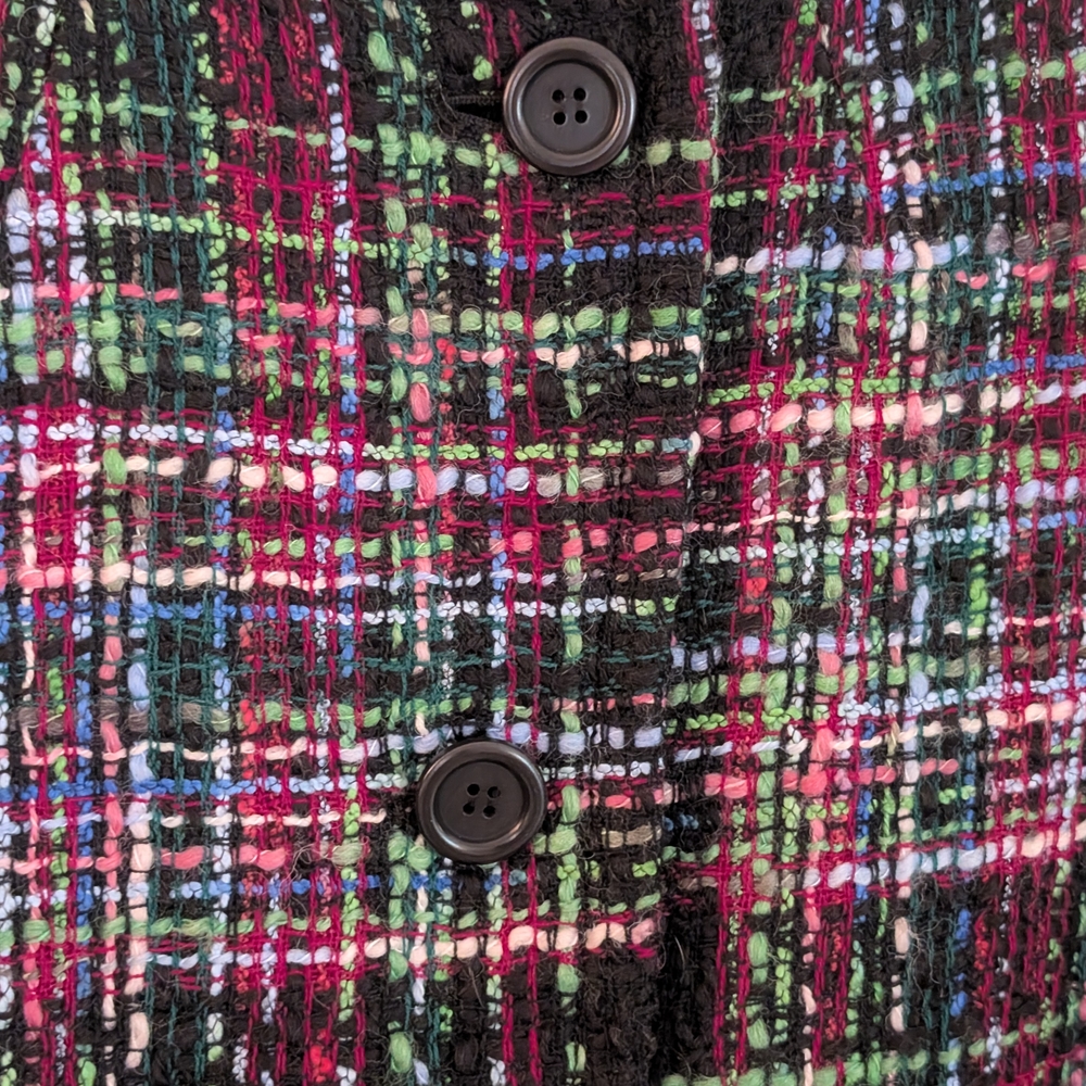 Talbots Women's Multicolor Plaid Jacket - Picture 9 of 14